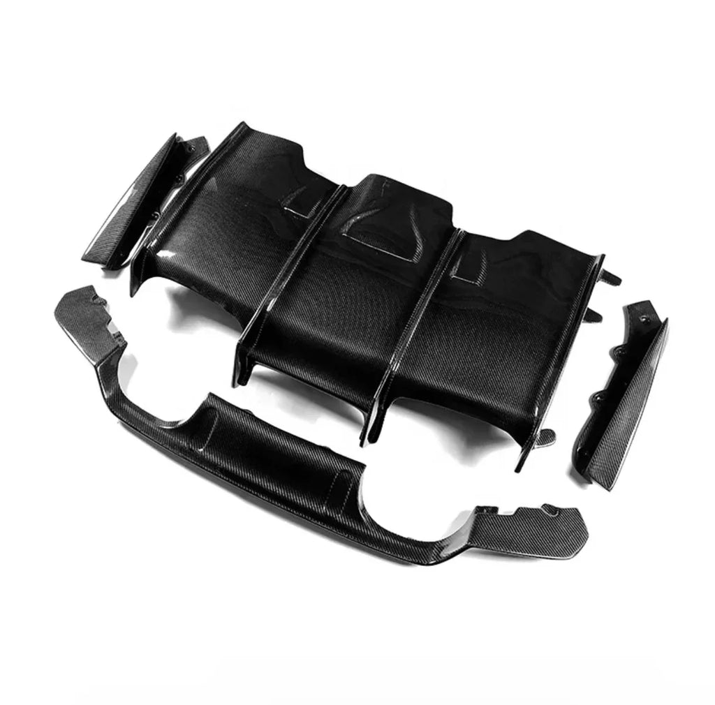 BMW F80/F82/F83 M3 & M4 PSM Style Carbon Fiber Diffuser