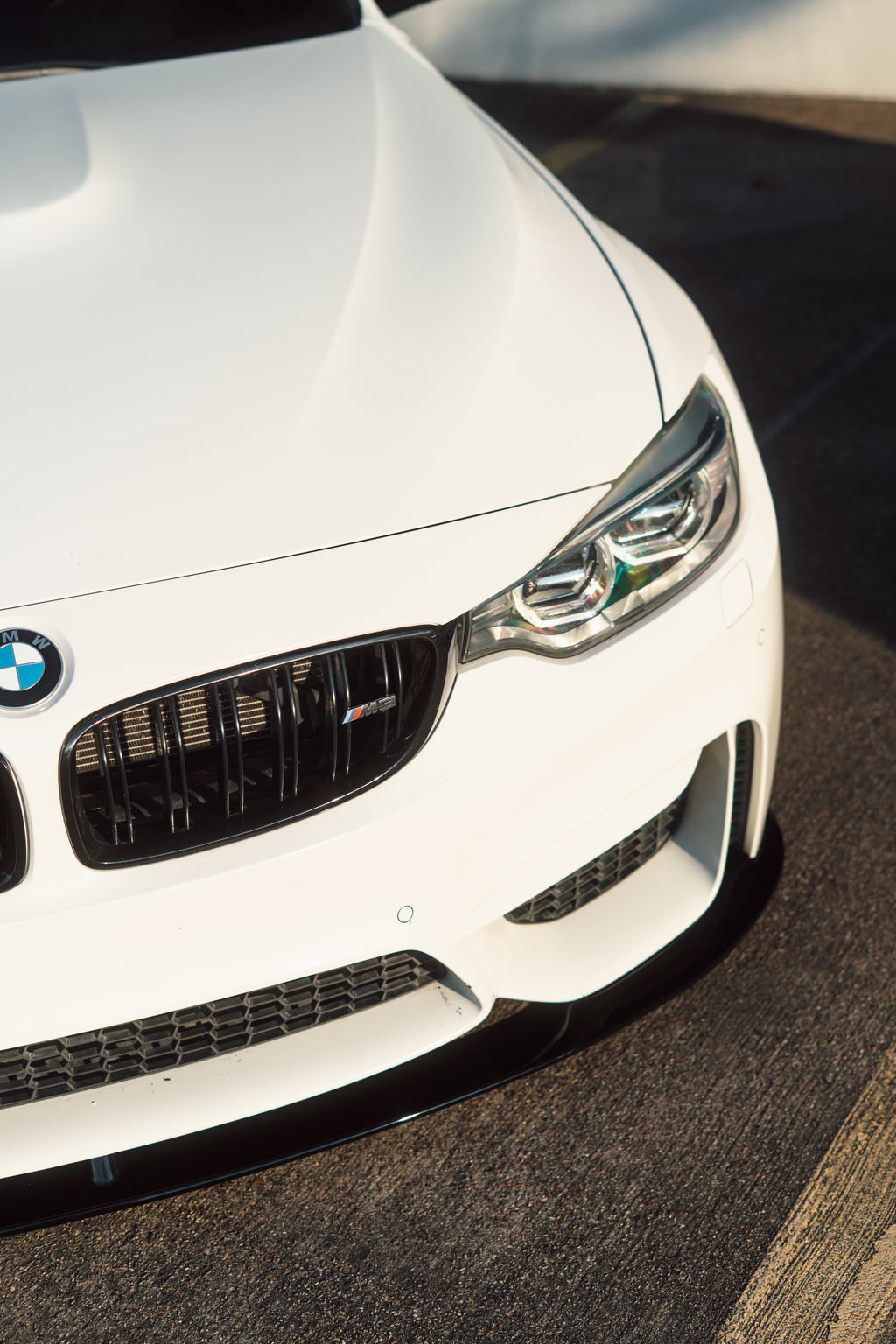 BMW F80/F82/F83 M3 & M4 M Performance Style Gloss Black Front Lip