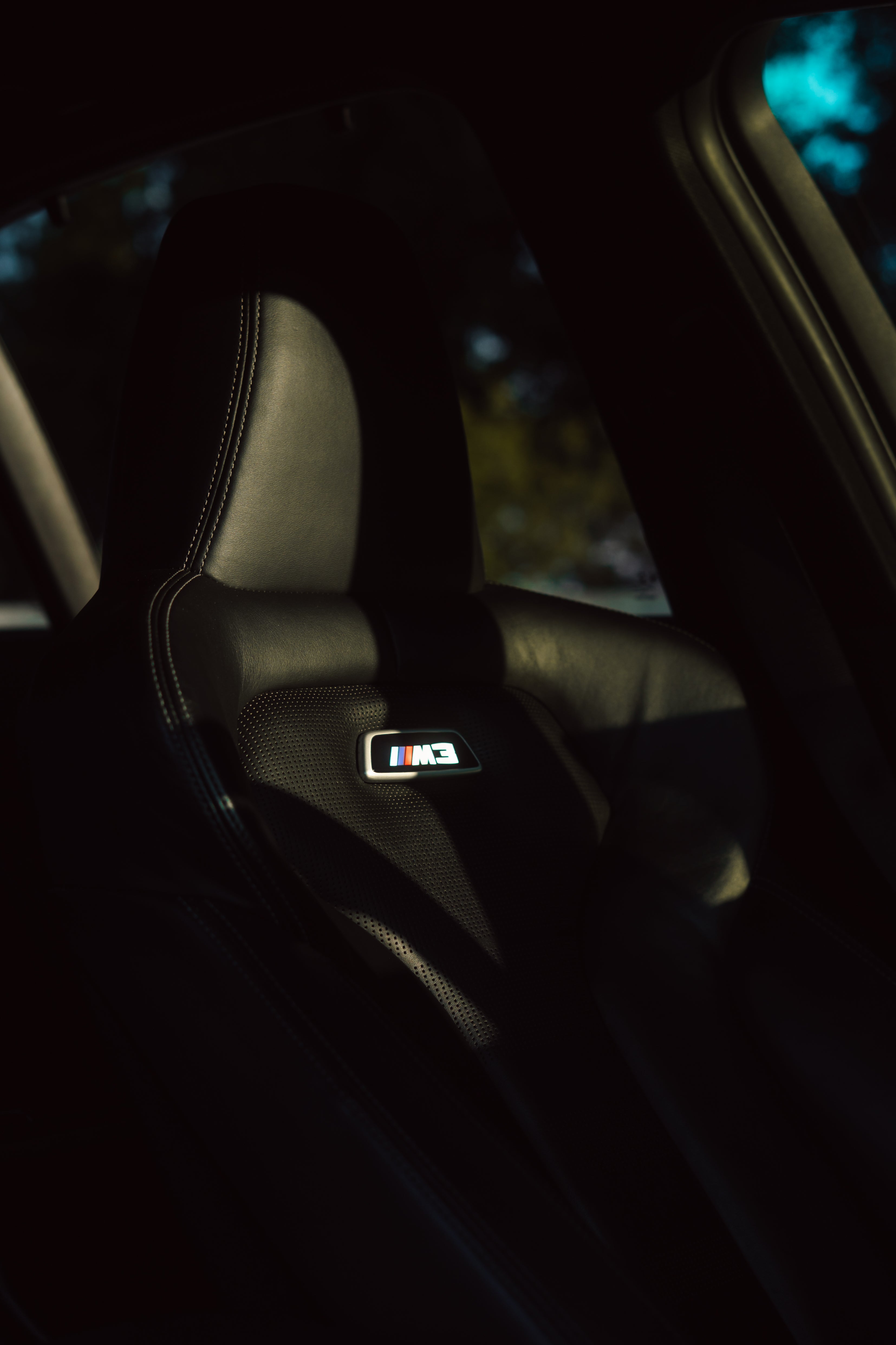 BMW F80/F82/F83 M3 & M4 Seat Badges (G8X Style)
