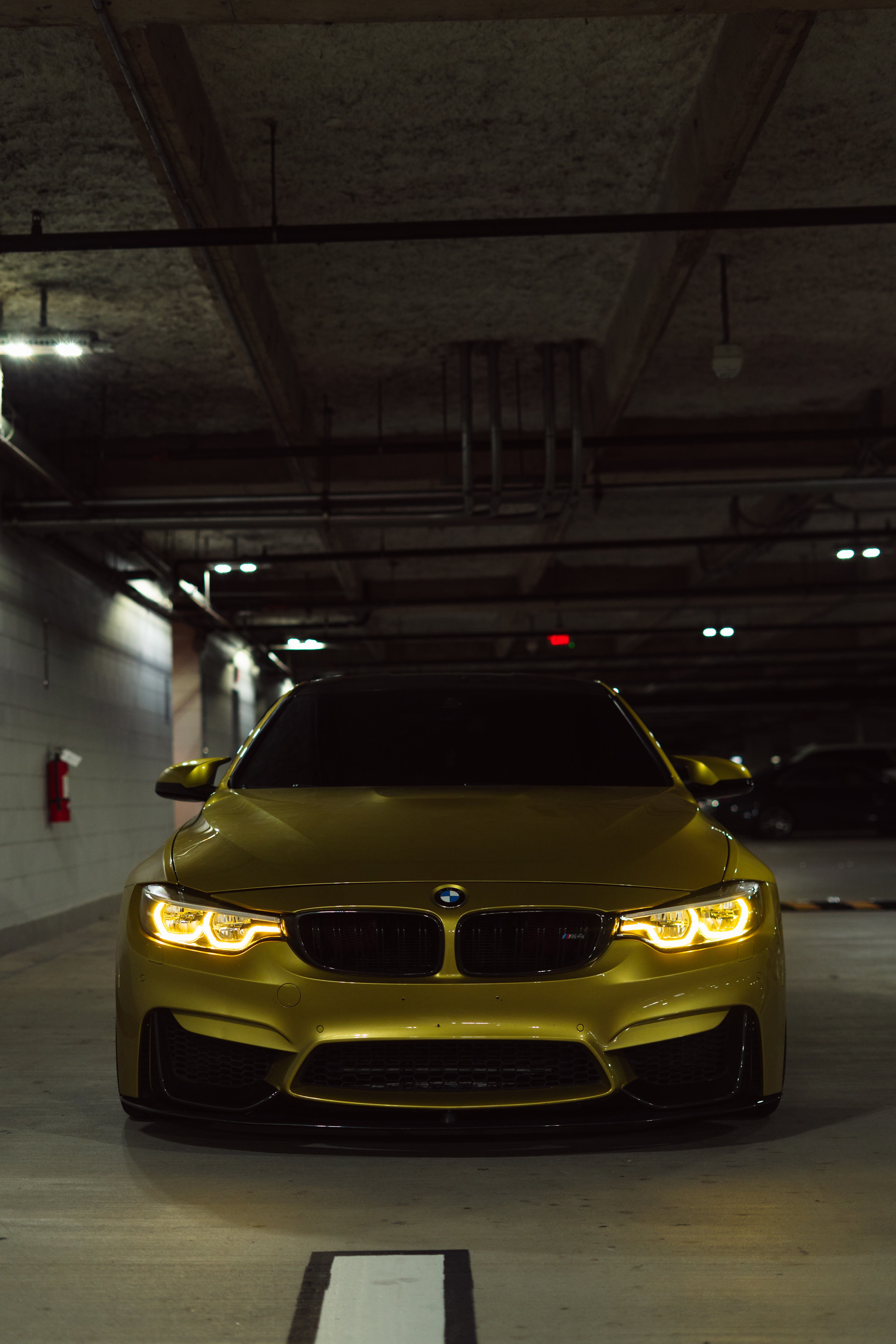 BMW F80/F82/F83 M3 & M4 Carbon Fiber M Performance Style Lip