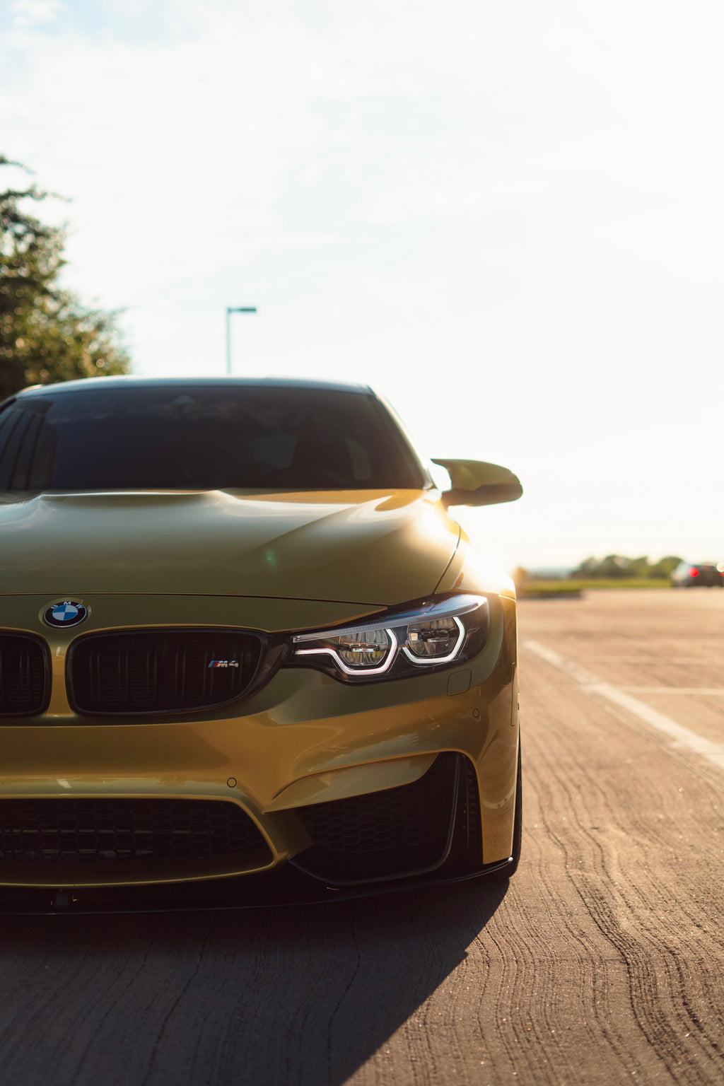 BMW F80/F82/F83 M3 & M4 Carbon Fiber M Performance Style Lip