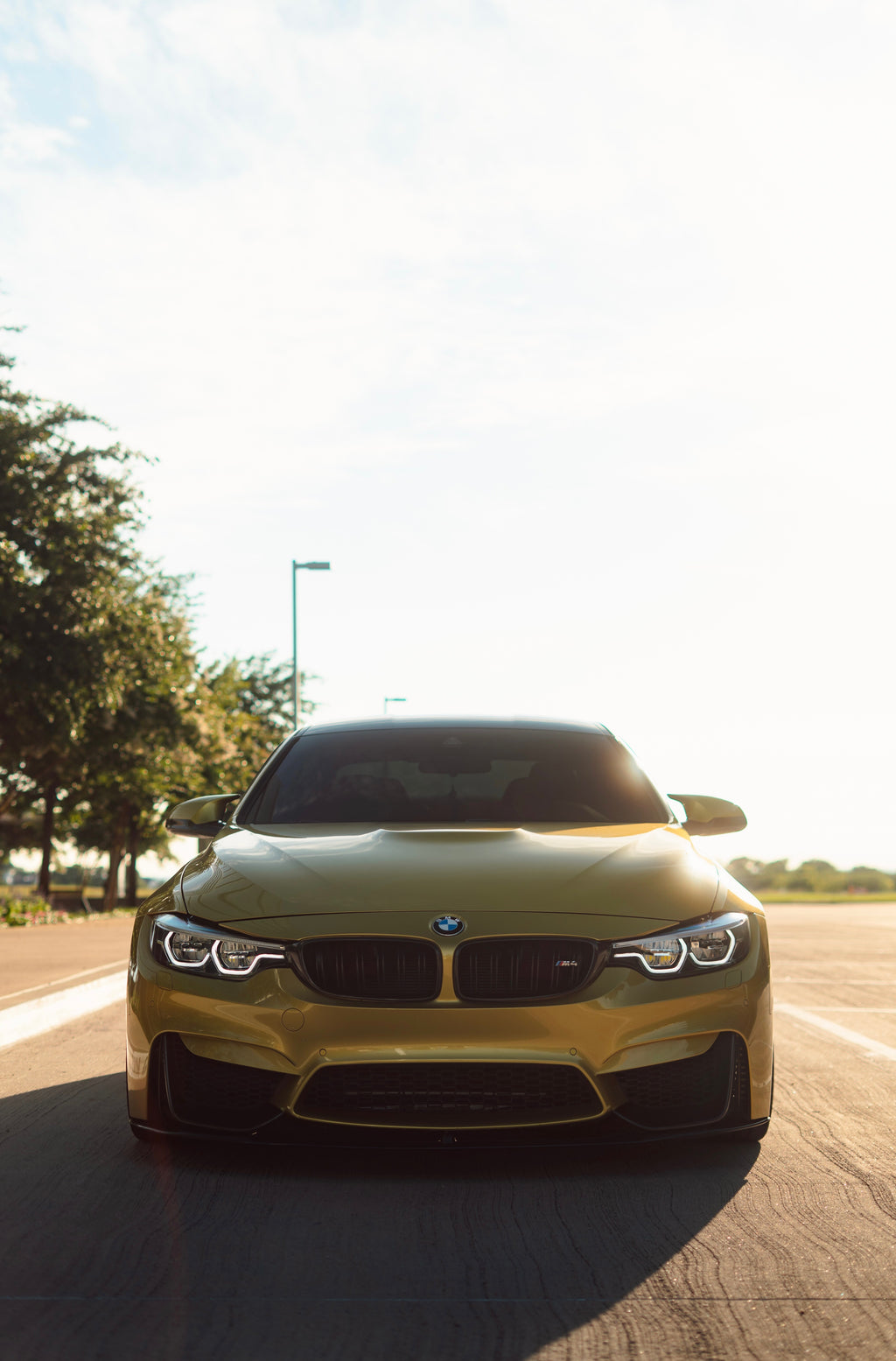 BMW F80/F82/F83 M3 & M4 Carbon Fiber M Performance Style Lip