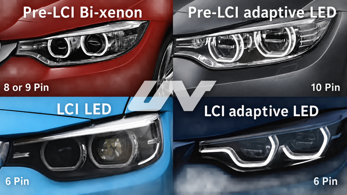 BMW F80/F82 M3 & M4 Ikon Style Headlights V4