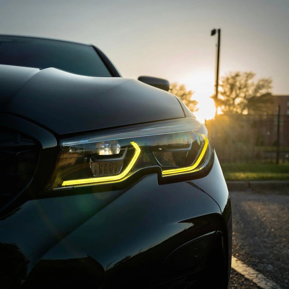 BMW G20 M340I PreLCI Yellow DRL