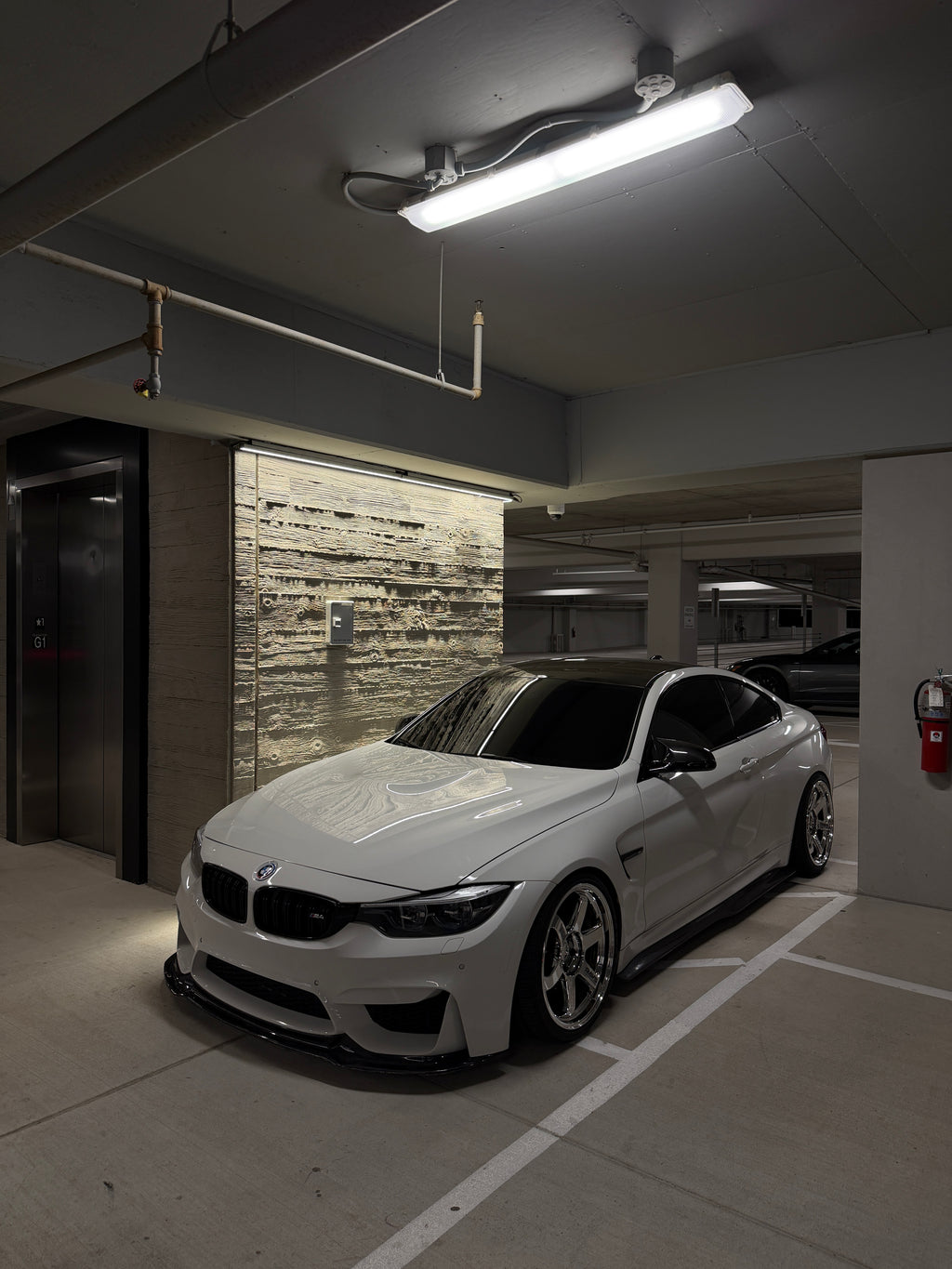 BMW F80/F82/F83 M3 & M4 V Style Carbon Fiber Lip