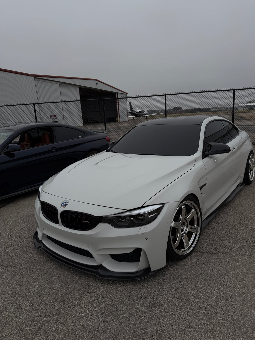 BMW F80/F82/F83 M3 & M4 V Style Carbon Fiber Lip