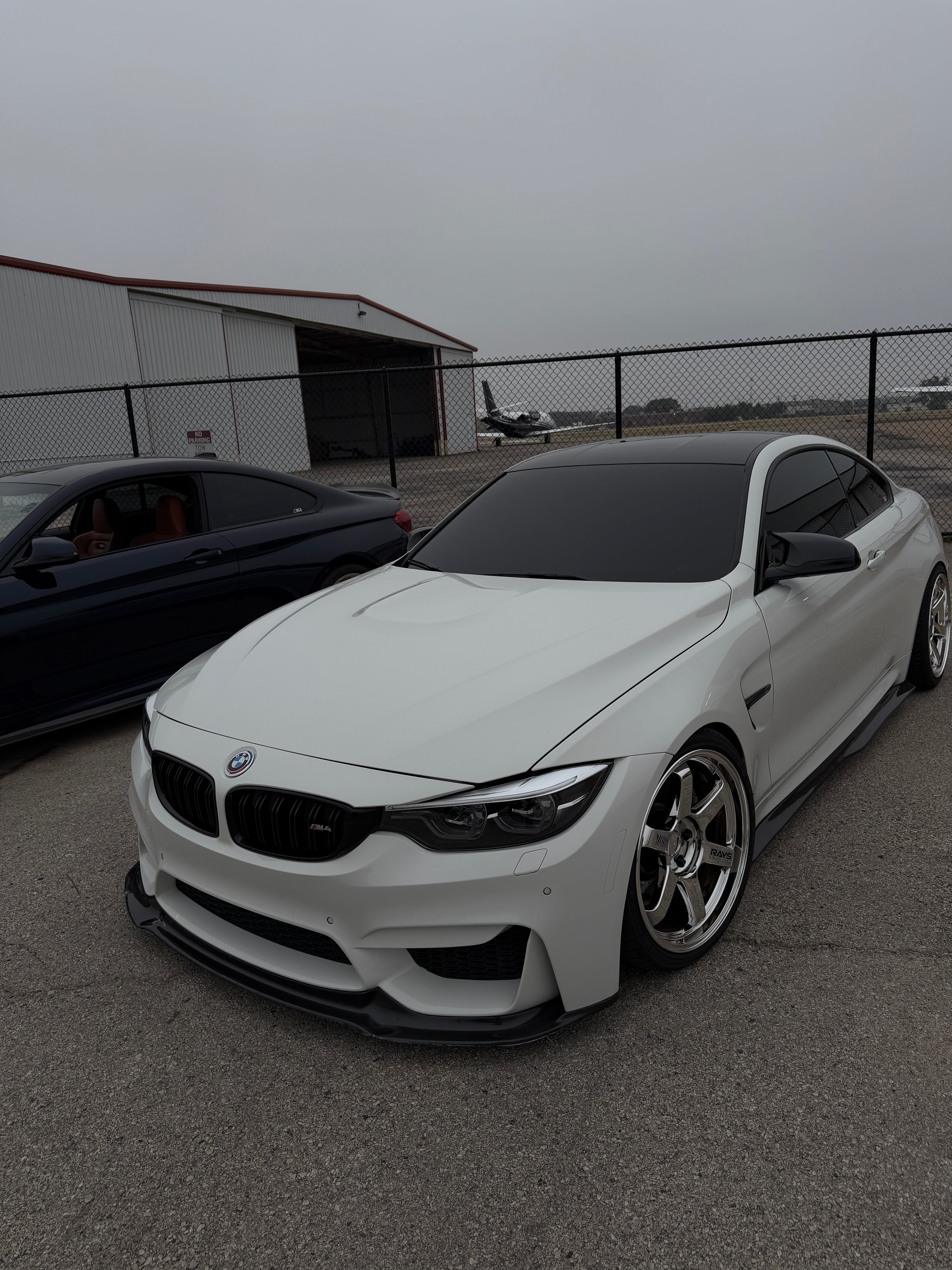 BMW F80/F82/F83 M3 & M4 V Style Carbon Fiber Lip