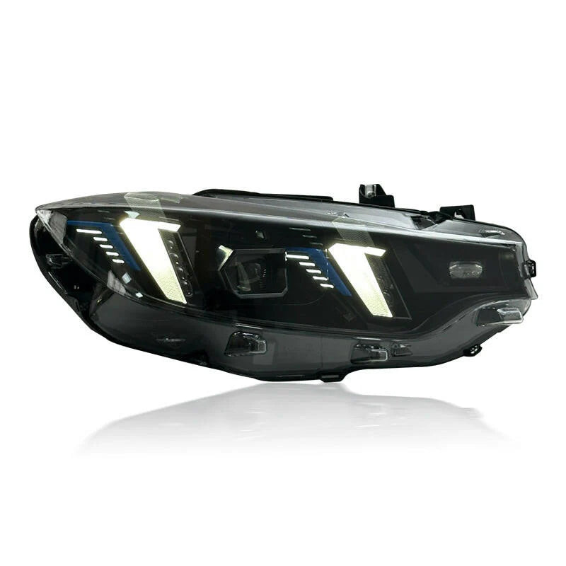 BMW F80/F82/F32 M3 & M4 Snake Eye Color-Switching LED Headlights (Yellow/White DRLs)